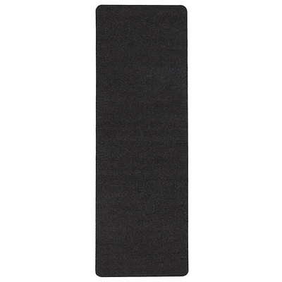 Tapis d'entrée noir « Hobnail » - 2'6" x 6'7