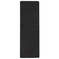 Tapis d'entrée noir « Hobnail » - 2'6" x 6'7