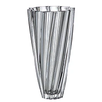 Crystal Bohemia Scallop Vase 35.5cm by Brillant