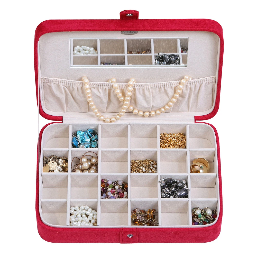 Boîte à bijoux et à bagues « Maria » par Mele and Co