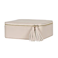 Mele and Co Shiloh Travel Jewellery Case - Tan