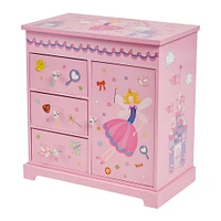 Mele and Co Krista Musical Fairy Jewellery Box - Pink