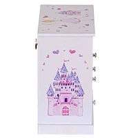 Mele and Co Adalyn Musical Ballerina Jewellery Box - White