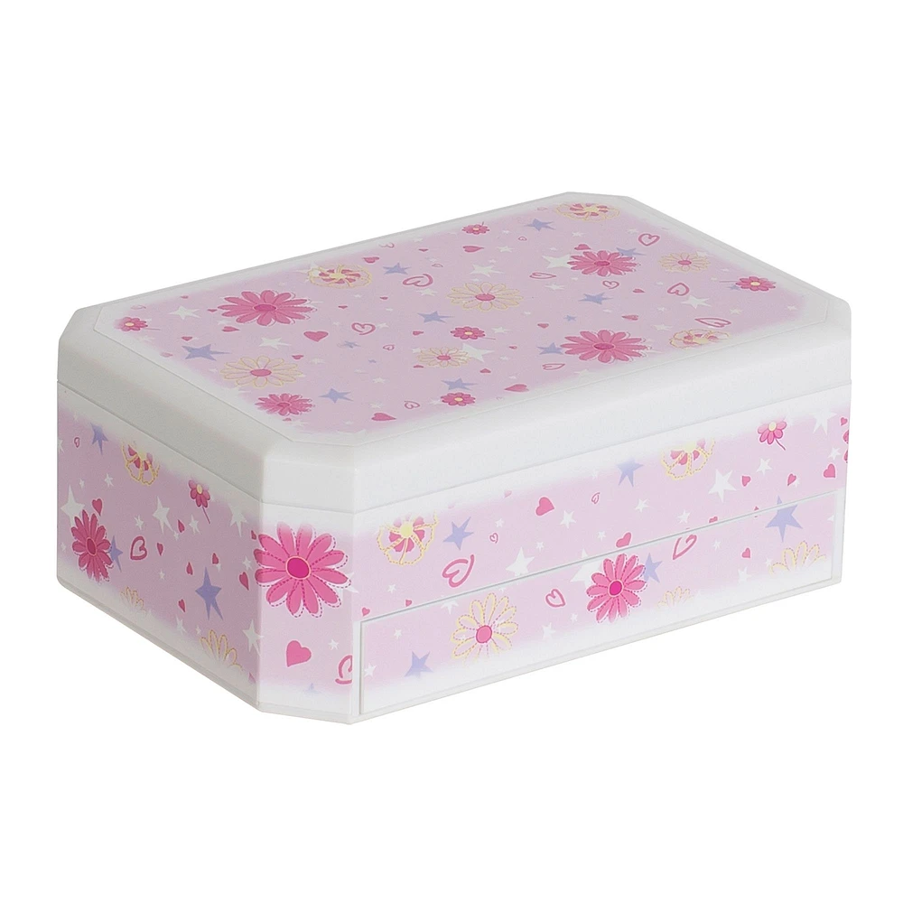 Mele and Co Hayley Musical Ballerina Jewellery Box - Pink