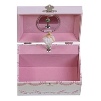 Mele and Co Clarice Musical Ballerina Jewellery Box - White