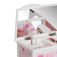 Mele and Co Hyacinth Musical Ballerina Jewellery Box - Pink