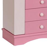 Mele and Co Elise Musical Ballerina Jewellery Box - Pink/White