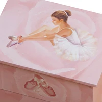 Mele and Co Casey Musical Ballerina Jewellery Box - Pink