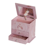 Mele and Co Casey Musical Ballerina Jewellery Box - Pink