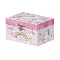 Mele and Co Skylar Musical Unicorn Jewellery Box - Pink