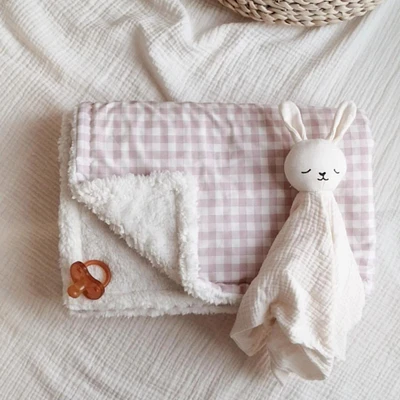 Checkerboard Baby Blanket