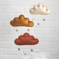 Cloud & Star Mobile - Beige, Ocher & Rust