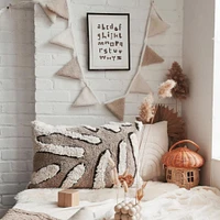 Guirlande - Beige et Blanche
