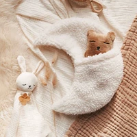 Moon Wall Pocket - White