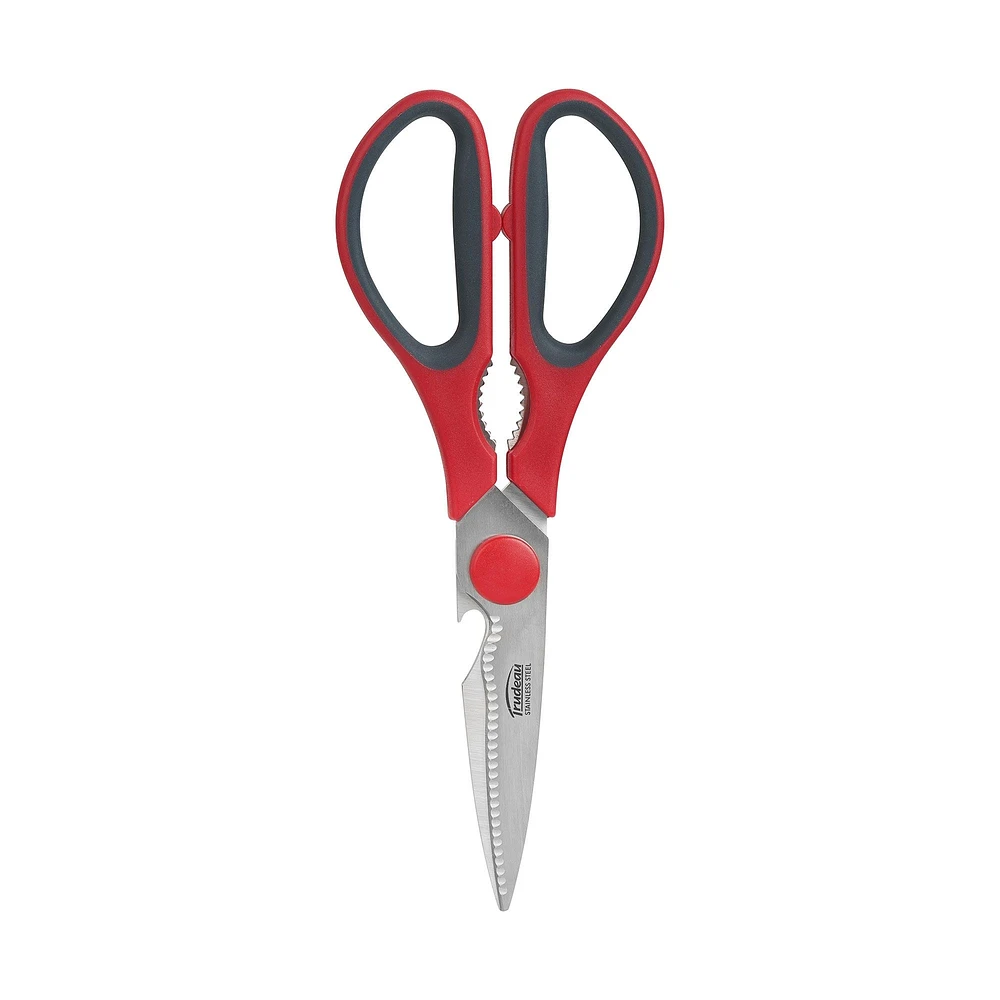 Trudeau Red Multi-Kitchen Shears