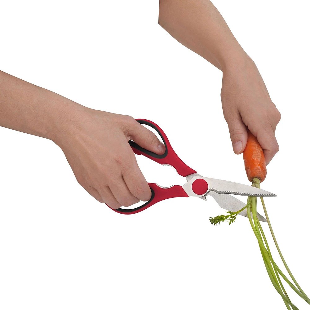 Trudeau Red Multi-Kitchen Shears