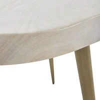 Table Core en Bois D'Acacia Blanc