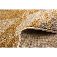 Tapis Mirage ivoire/Or