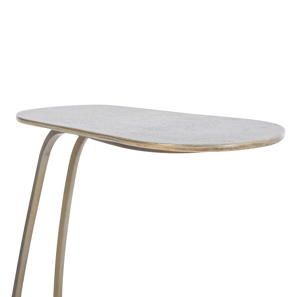 Table Balam en Aluminium Blanc