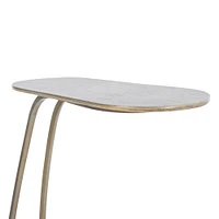 Table Balam en Aluminium Blanc