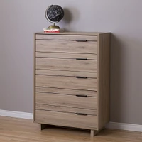 Commode à 5 tiroirs Fynn en chêne Rustique par South Shore Furniture