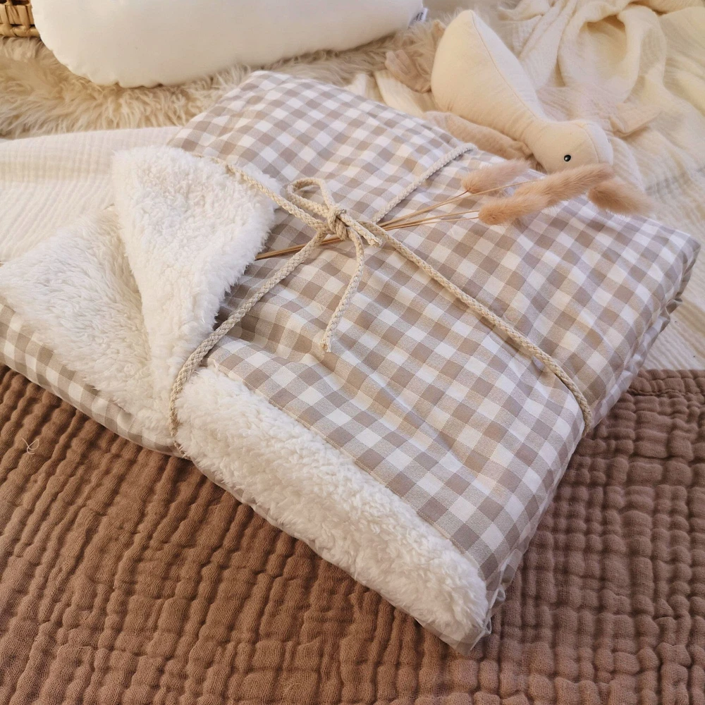 Checkerboard Baby Blanket