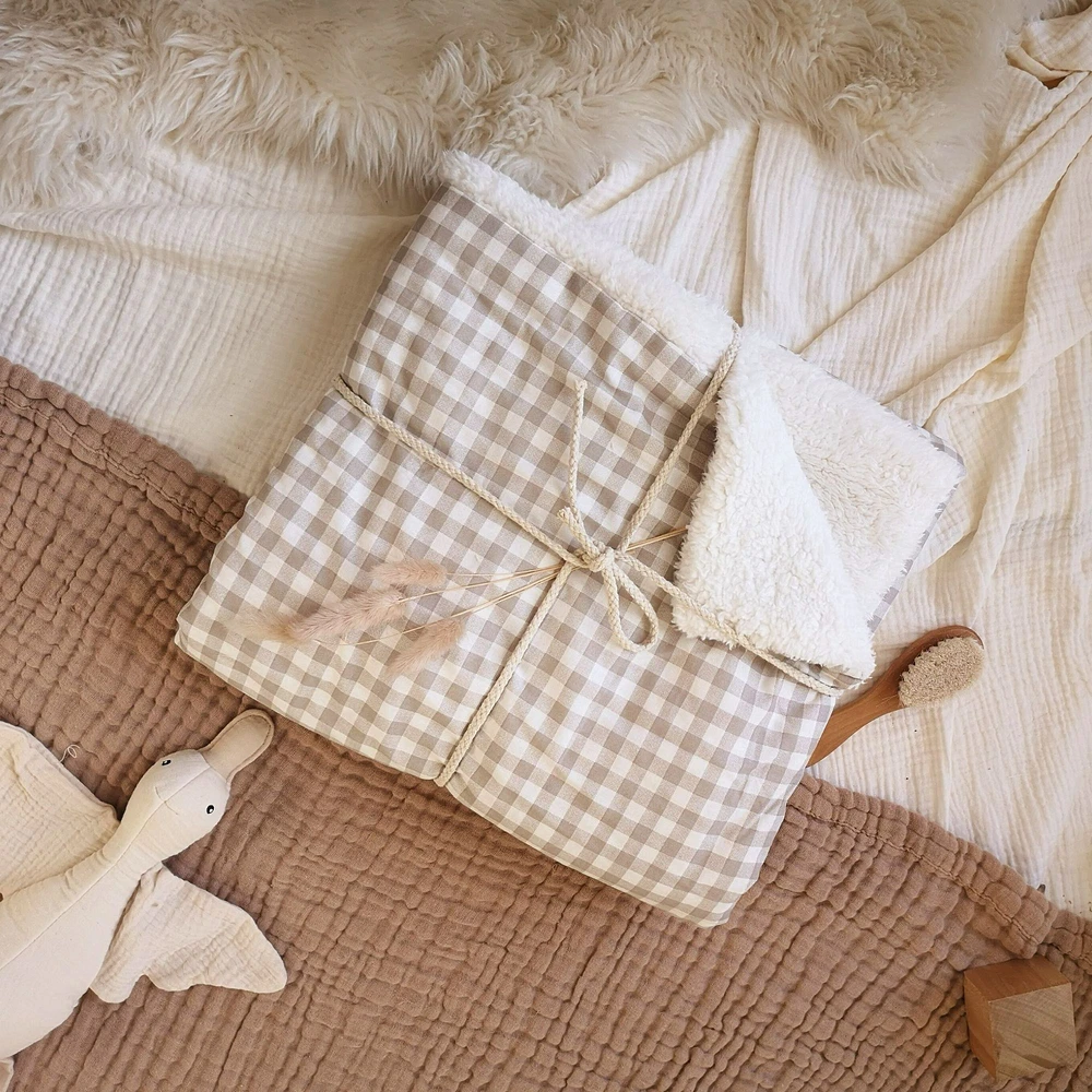 Checkerboard Baby Blanket