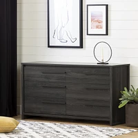 Tao 6-Drawer Double Dresser Grey Oak by South Shore Furniture