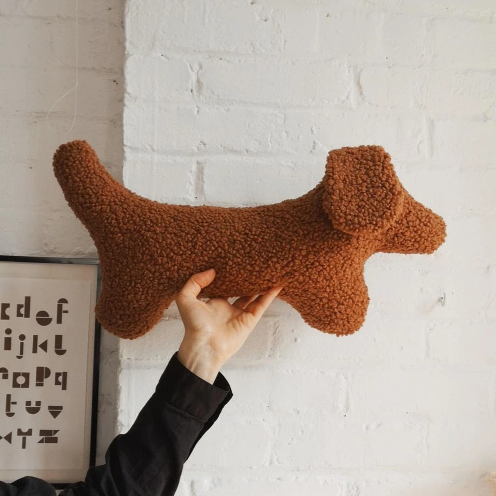 Dog Plush - Rust