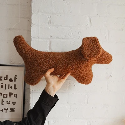 Dog Plush - Rust