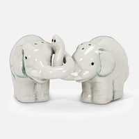 Hugging Elephants Salt and Pepper Shaker Set