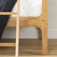 Bebble Twin Modern Bunk Bed Natural and by South Shore Furniture