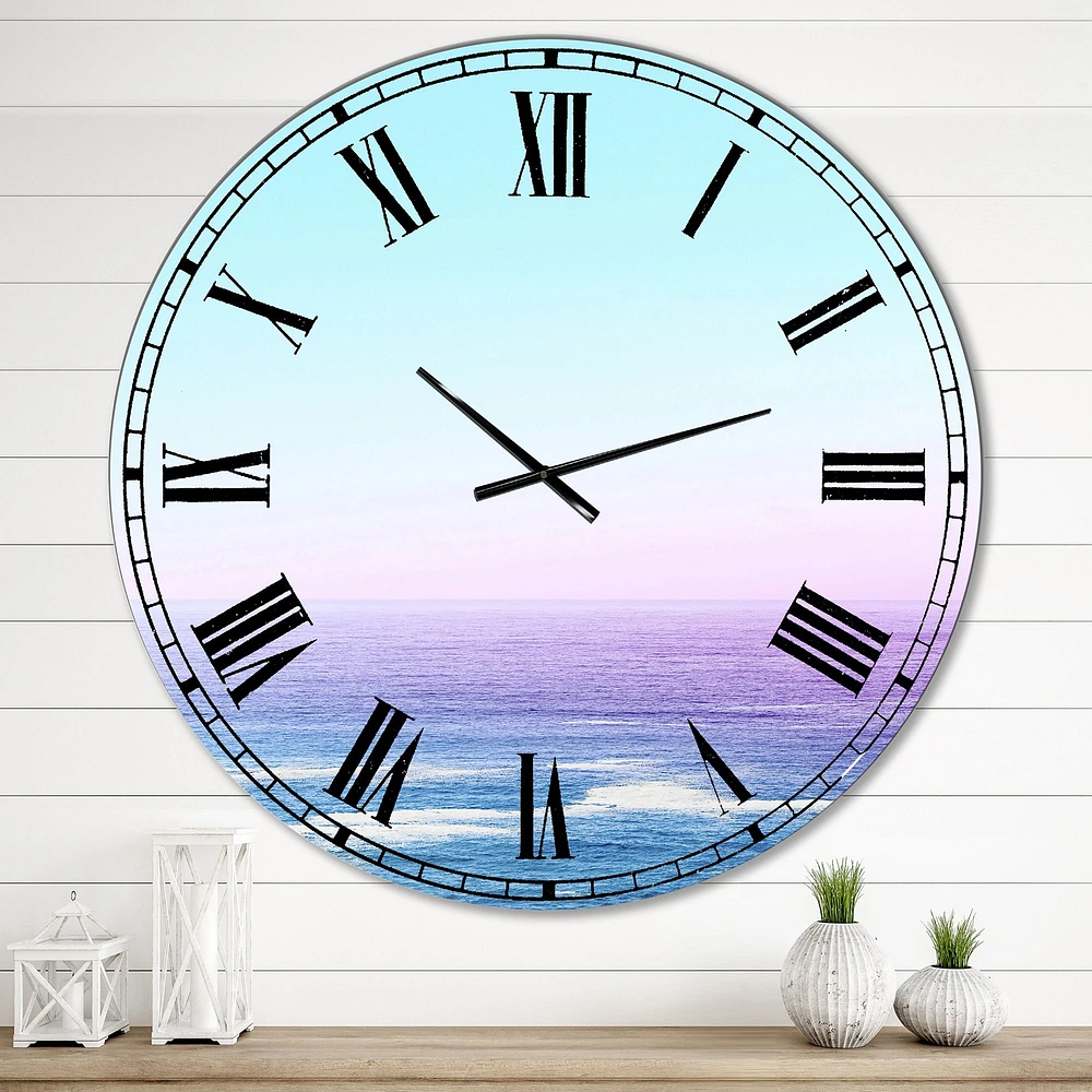 Ocean View Wall Clock