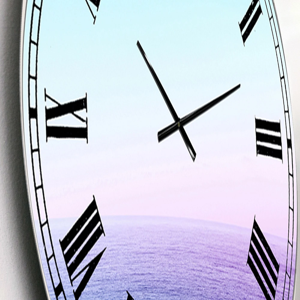 Ocean View Wall Clock