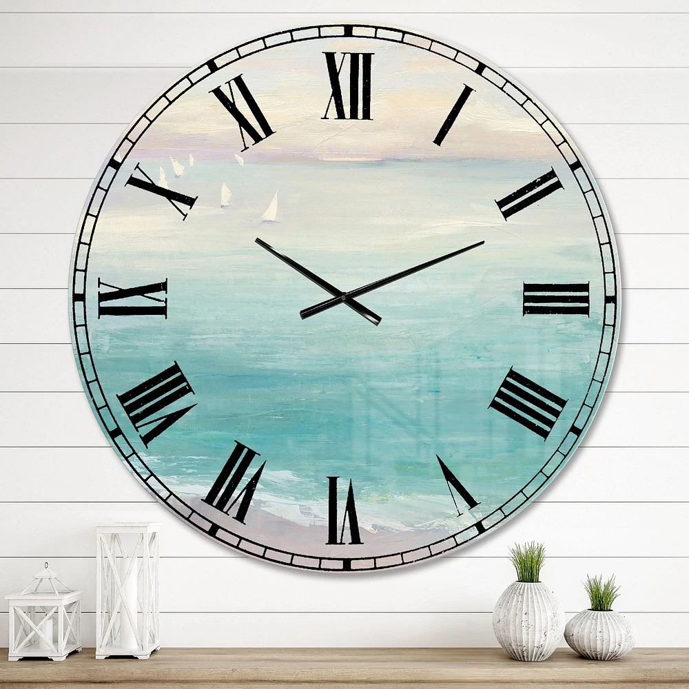 From the Shore Metal Wall Clock