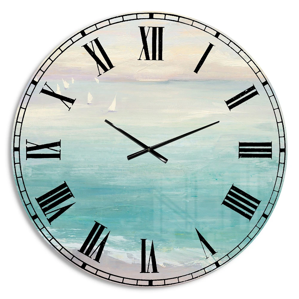 From the Shore Metal Wall Clock