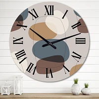 Organic Trendy Retro Designs I Wall Clock