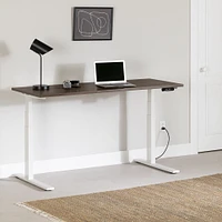 South Shore Furniture Ezra Electric Adjustable Height Standing Desk
