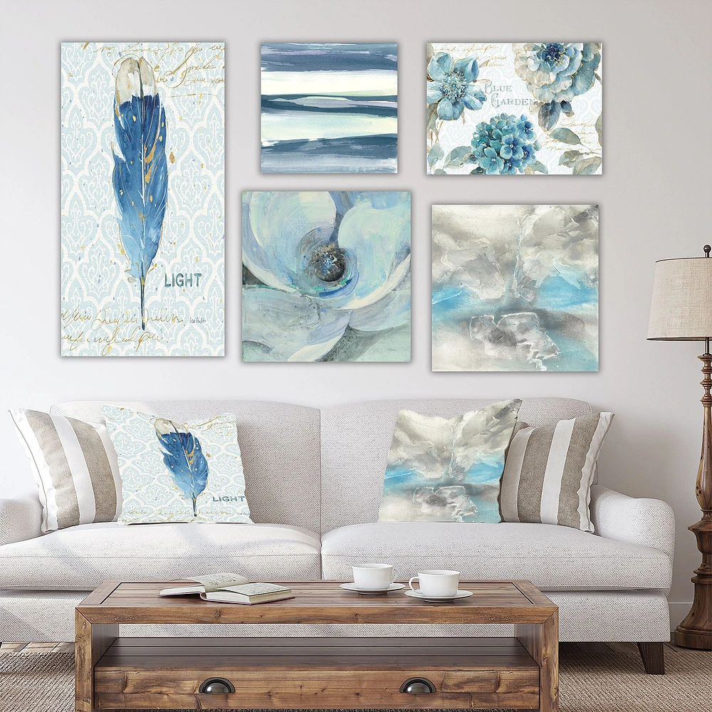 Blue Feather Collection  Gallery 5-Piece Set