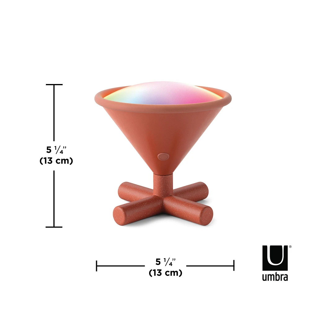 Cono Martini Shaped Table Lamp - Sierra