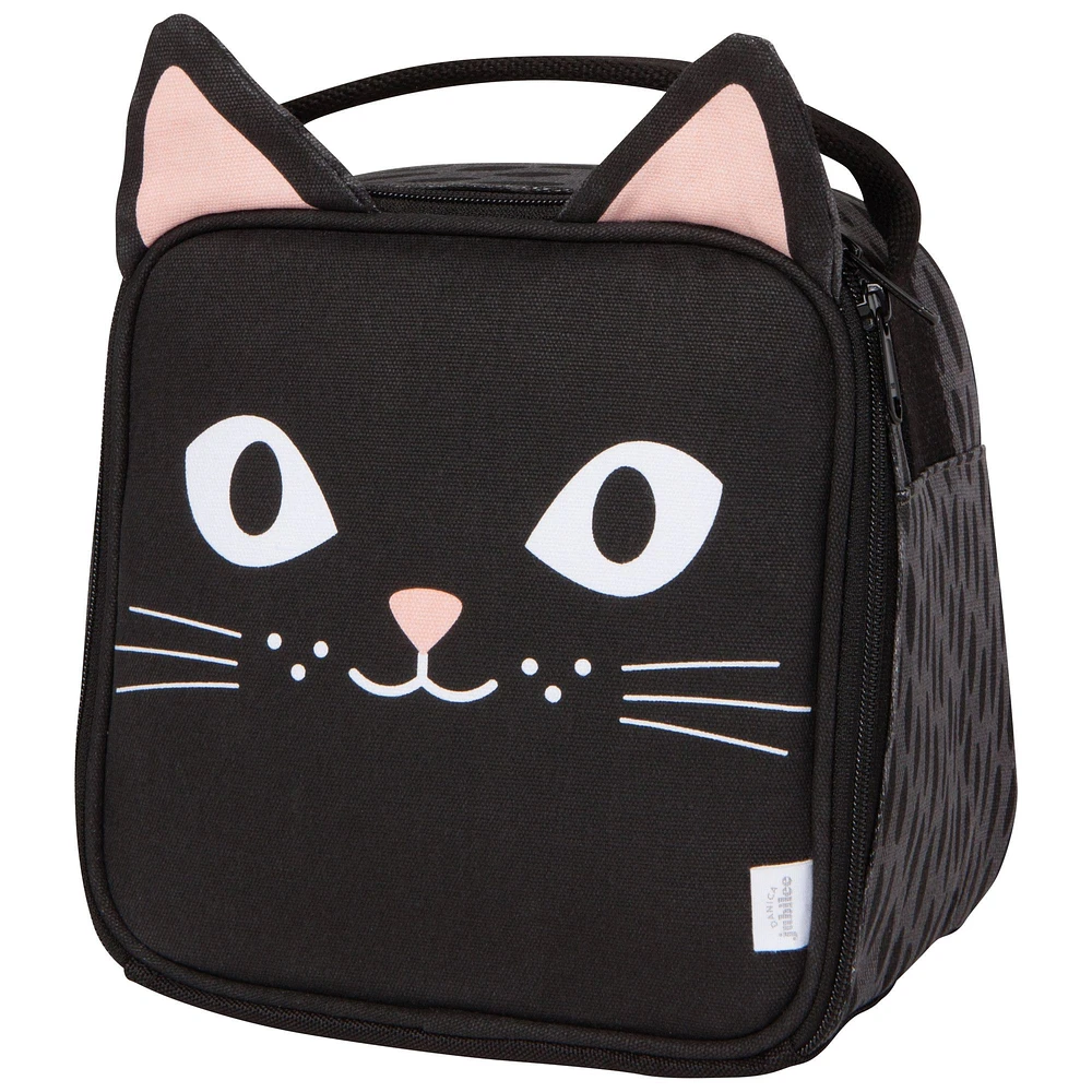Lets do Lunch Bag Daydream Cat - Black