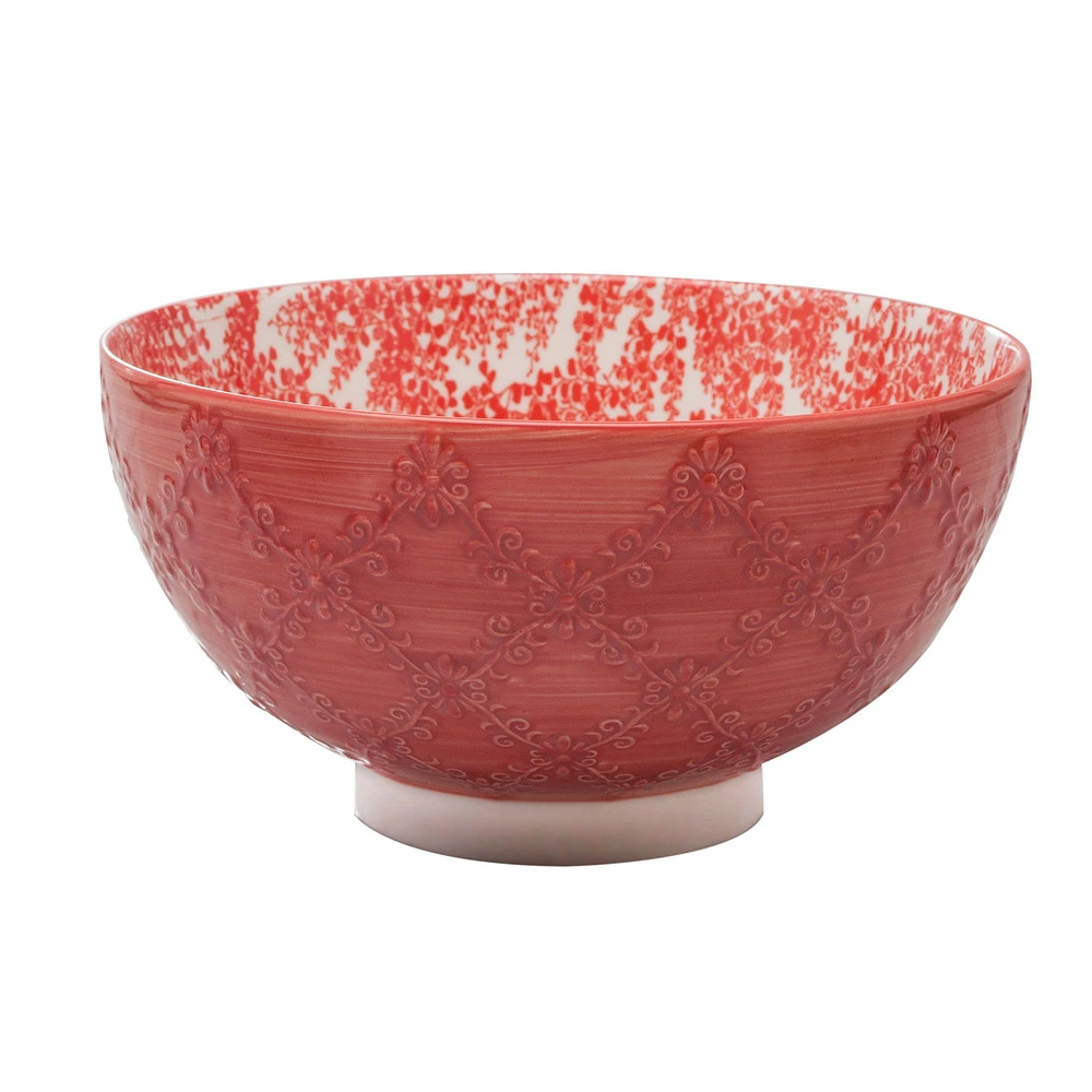 Trellis Coral Bowl by BIA