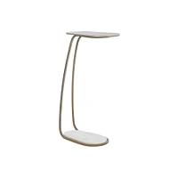 Table Balam en Aluminium Blanc