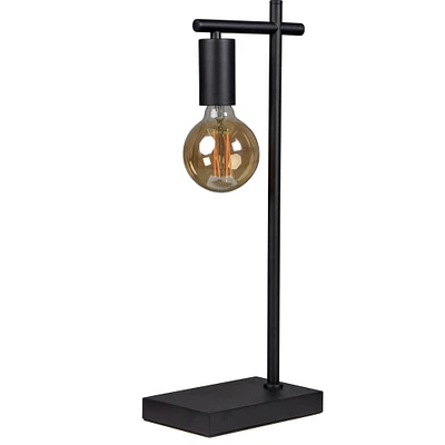 Lampe de table Townshed en acier couleur poudre noire