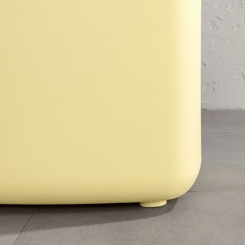 Dalya Outdoor Side Table by South Shore Furniture - Light Yellow