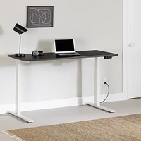 South Shore Furniture Ezra Electric Adjustable Height Standing Desk