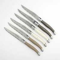 Bloc of 6 Laguiole Mixed Knives by Jean Dubost