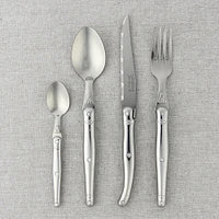 Jean Dubost Laguiole 24-Piece Stainless Steel Flatware Set