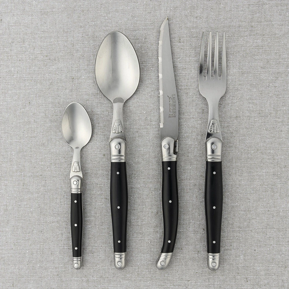 Laguiole Flatware Set by Jean Dubost