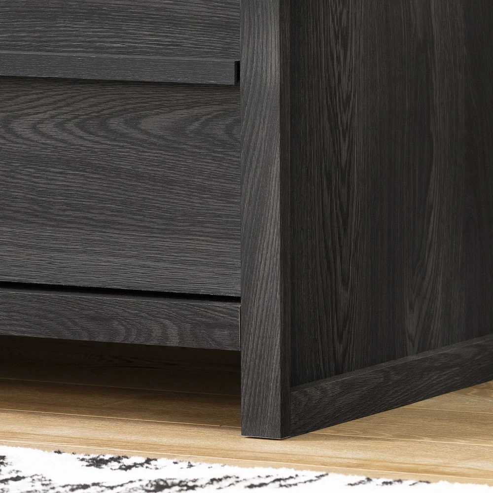 Tao 5-Drawer Chest Grey Oak by South Shore Furniture